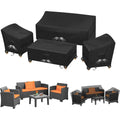 Soluzione funzionale coperture per set arredo giardino impermeabile da esterno
