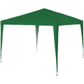 Soluzione funzionale gazebo verde