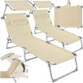 Design versatile lettini regolabile beige