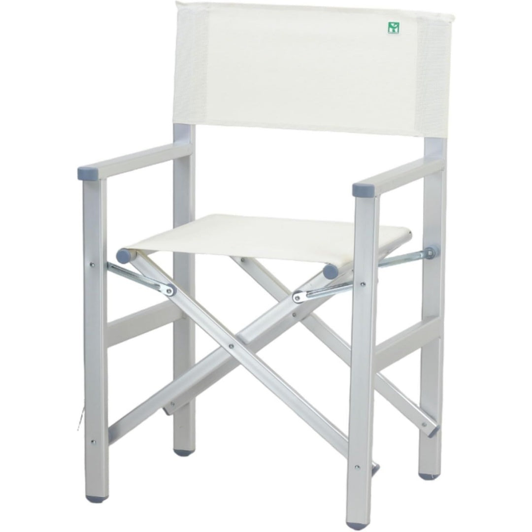 Design versatile sedie da regista pieghevole beige