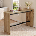 Design versatile tavoli da bar in legno nero