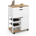 Soluzione funzionale credenze in legno bianco