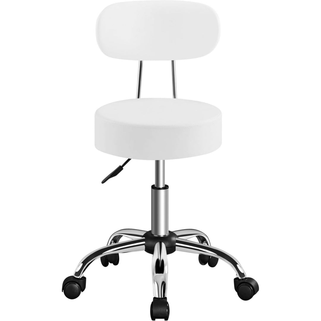 Design versatile sgabelli regolabile bianco