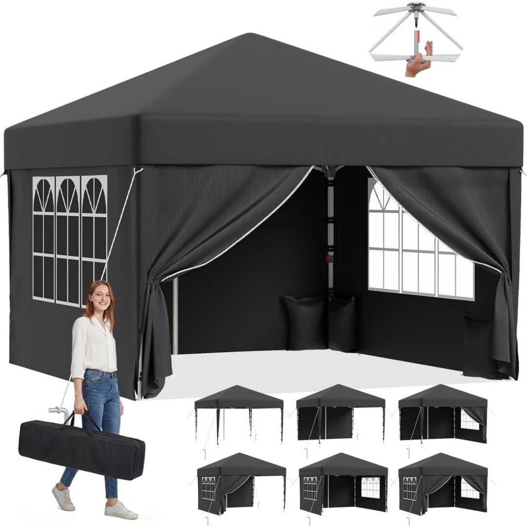 Design versatile gazebo impermeabile regolabile