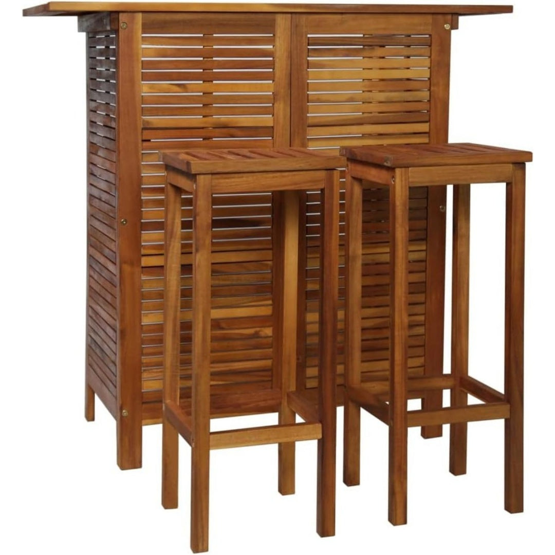 Design versatile set bar in legno